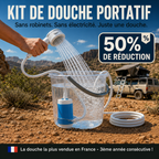 AquaNomade – Douche & Pompe à Eau Portable