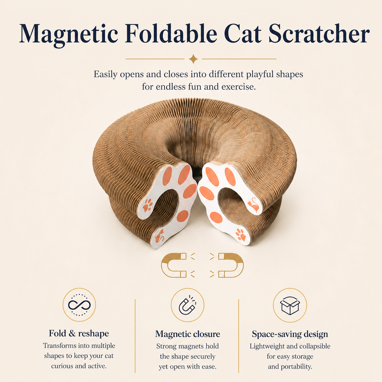 ScratchLoop™ Cat Scratcher