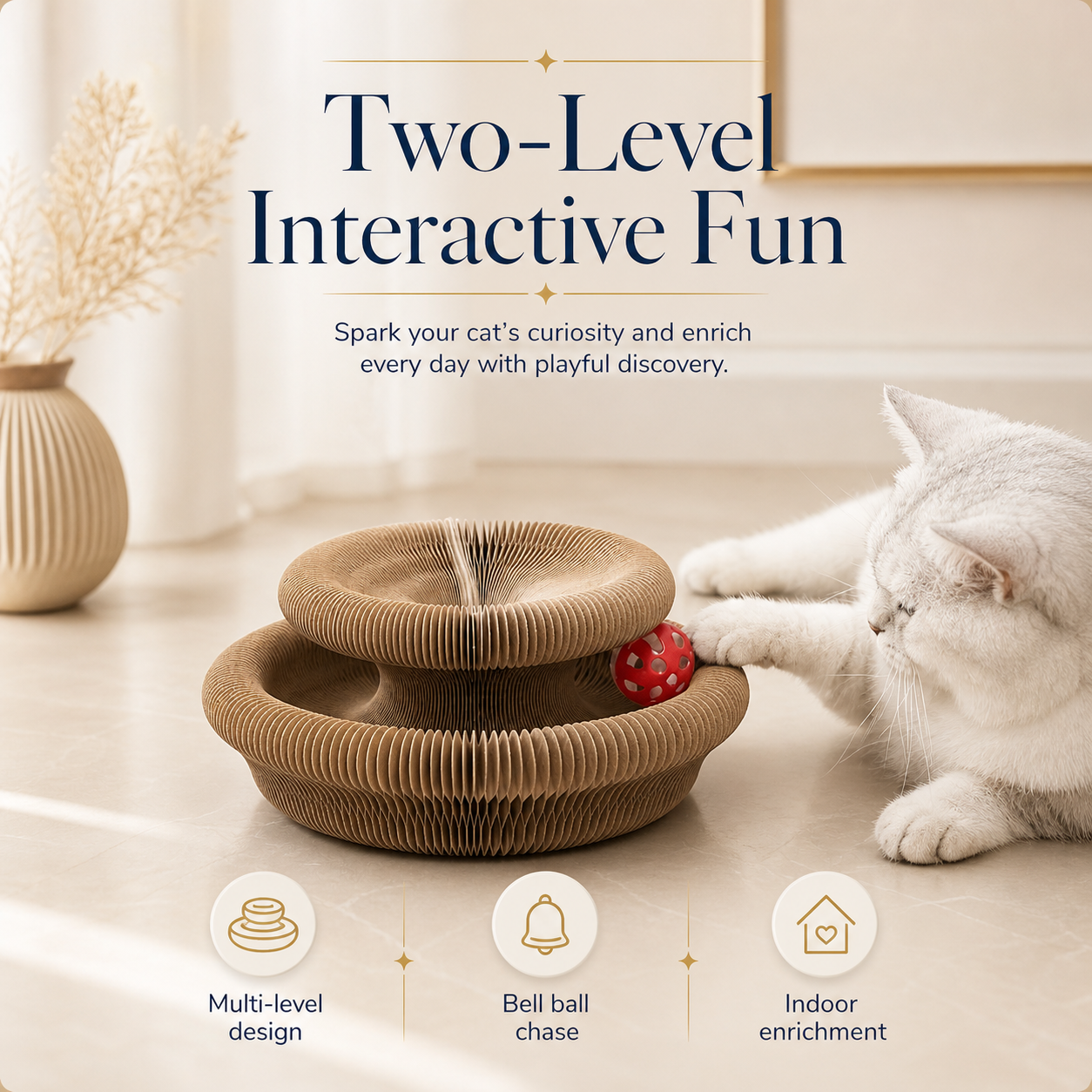 ScratchLoop™ Cat Scratcher