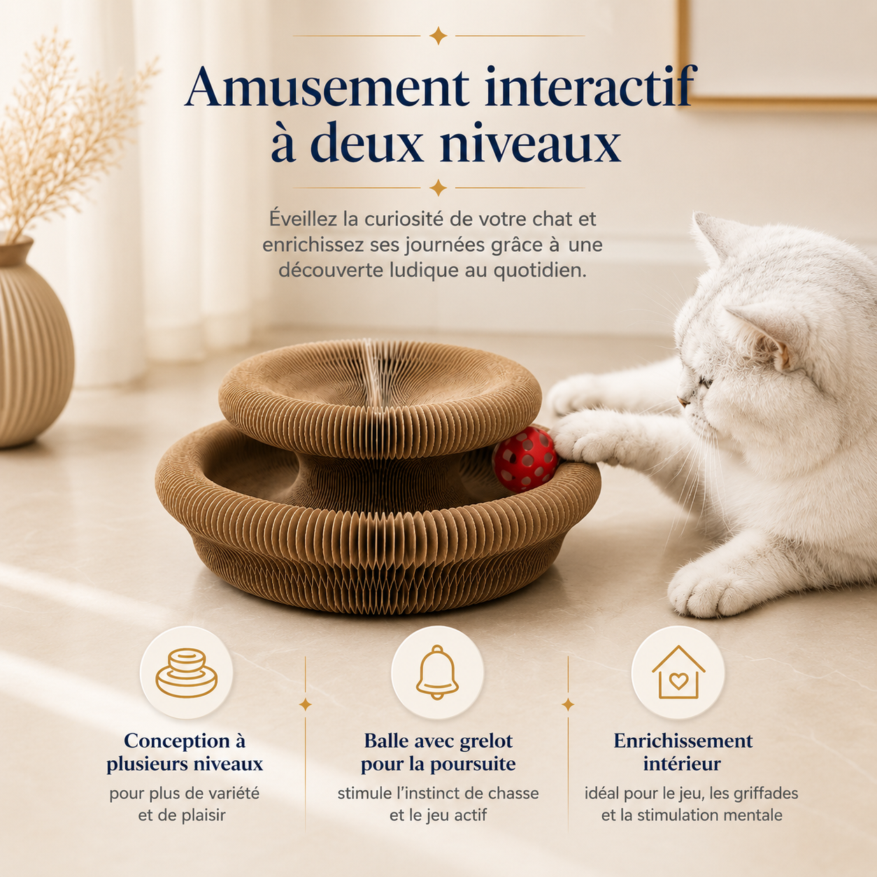 ScratchLoop™ Cat Scratcher
