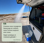 AquaNomade – Douche & Pompe à Eau Portable