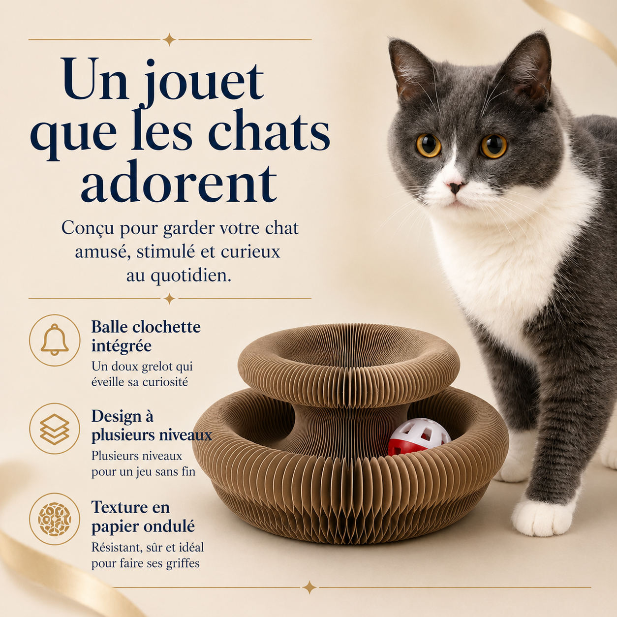 ScratchLoop™ Cat Scratcher