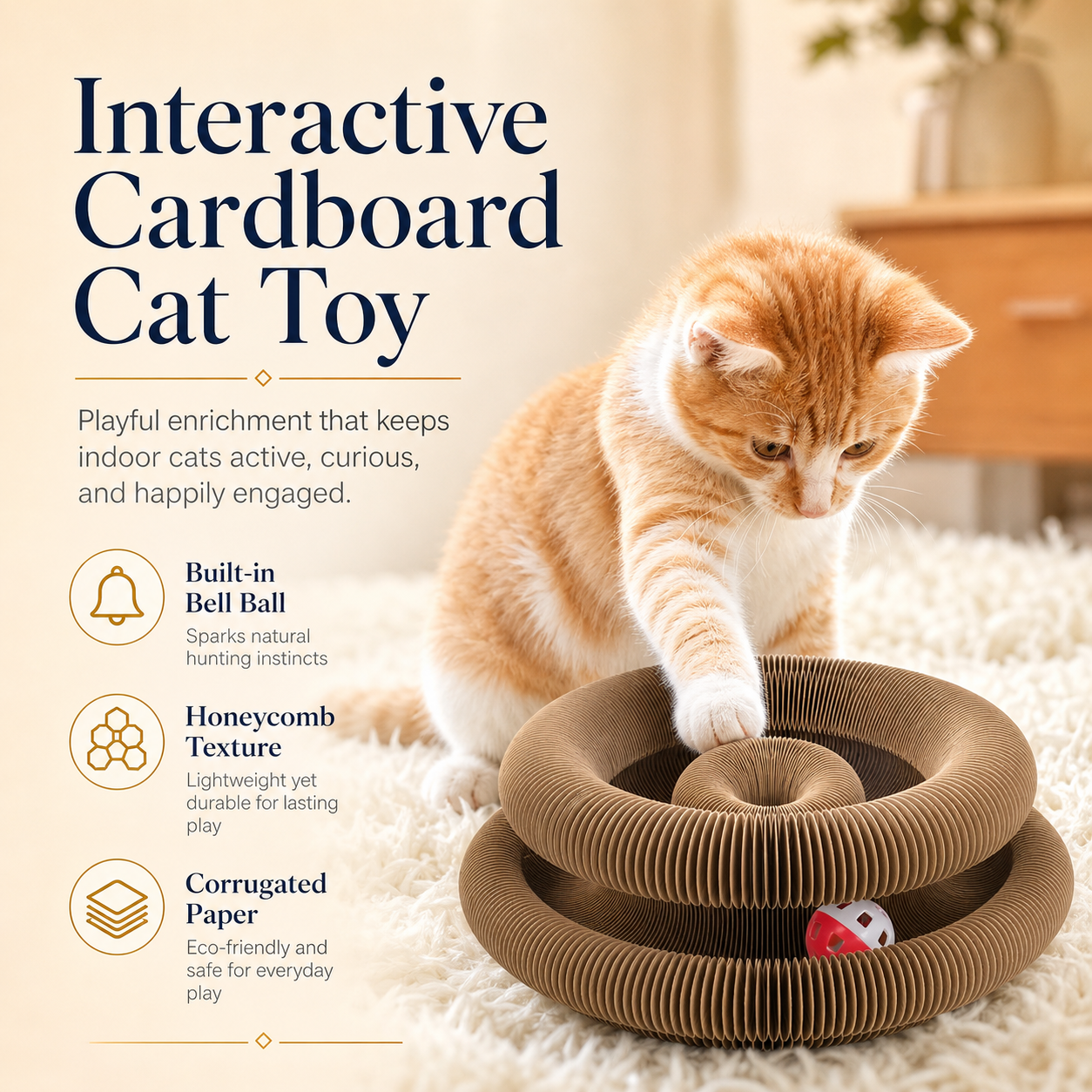 ScratchLoop™ Cat Scratcher